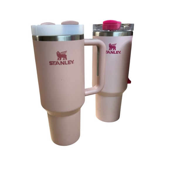 Stanley Tumbler Lot of 4 Quencher H2.0 FlowState Tumbler Handle Lid Colors - Picture 4 of 9